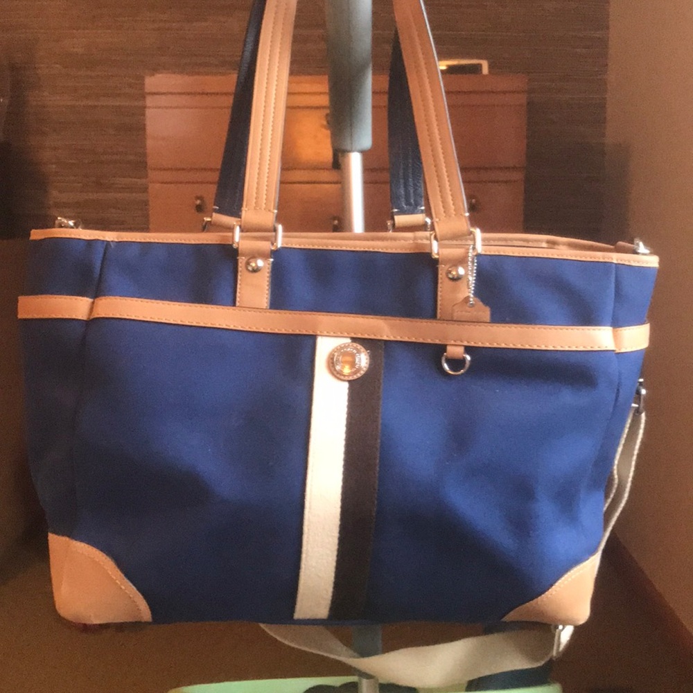 Coach Voyager large tote/diaper bag